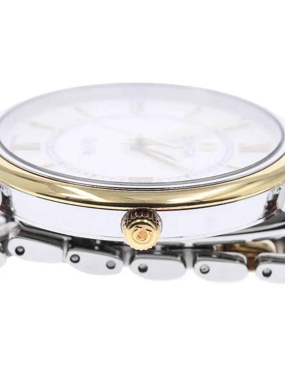 OMEGA De Ville Prestige 7314.31 Date Silver Dial Quartz Men's Watch_967204